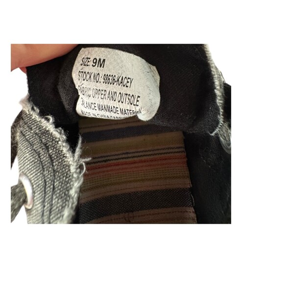 Maurices Polly Denim Raw-Edge Canvas Sneakers Women’s Size 9M (Discontinued) - Picture 7 of 11
